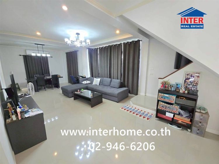 บ้านเดี่ยว 2 ชั้น 58 ตร.ว. หมู่บ้านศุภาลัย การ์เด้นวิลล์ ลำลูกกา-คลอง5 ใกล้แยกวัดประชุมราษฎร์ ตรงข้ามตลาดมั่งมีทรัพย์ ถนนหทัยราษฏร์  รูปที่ 3