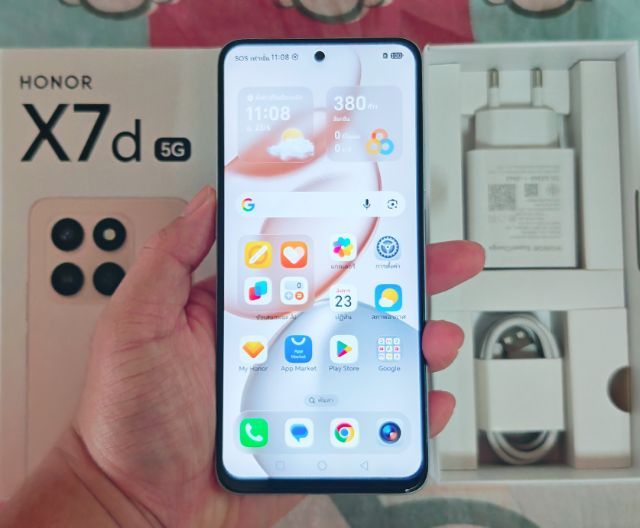 Honor X7d 5G 8-256 ⭐ประกันศูนย์ TH ถึง 14-04-2570⭐