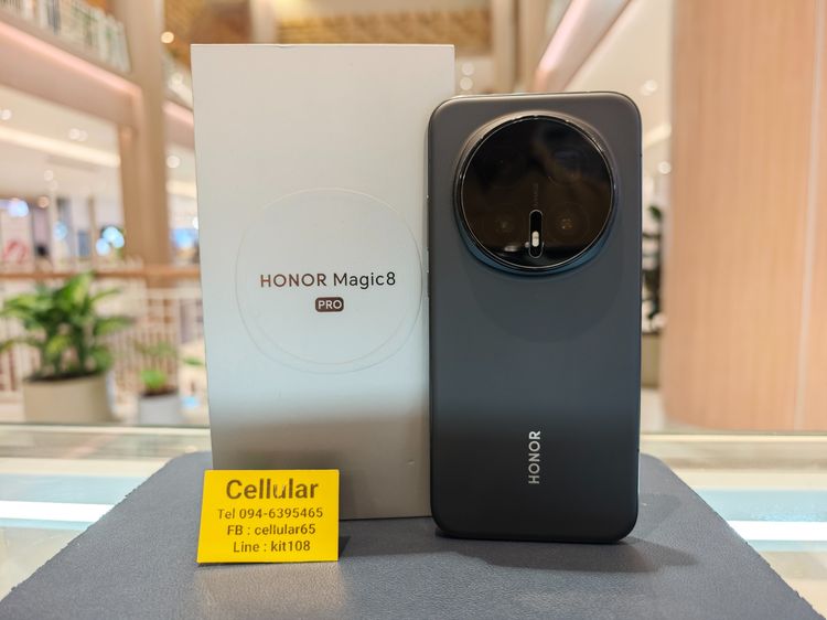 512 GB Honor Magic 8 Pro 512GB สวยไร้รอย ประกันศูนย์ไทยปีกว่า ครบกล่อง