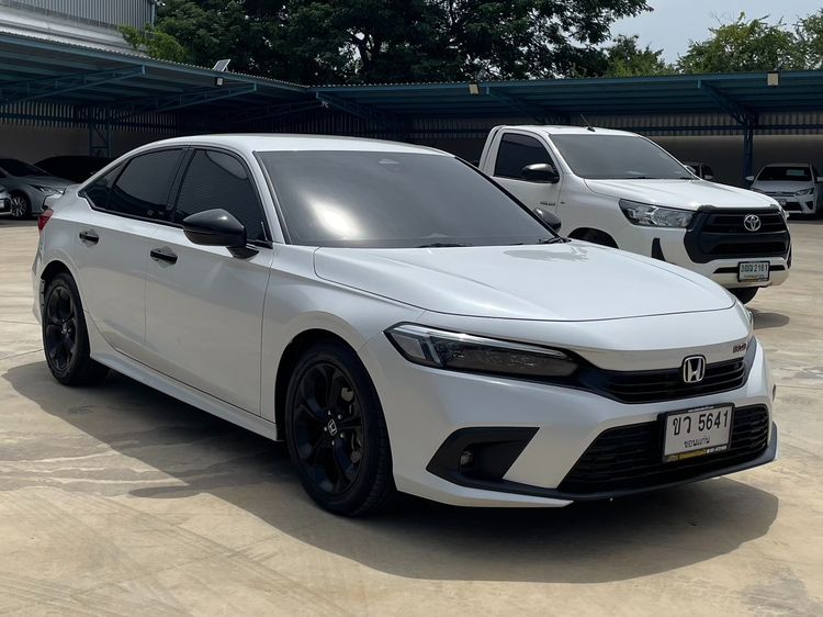 Honda Civic 2021 1.5 Turbo RS Sedan เบนซิน ไม่ติดแก๊ส เกียร์อัตโนมัติ ขาว รูปที่ 3