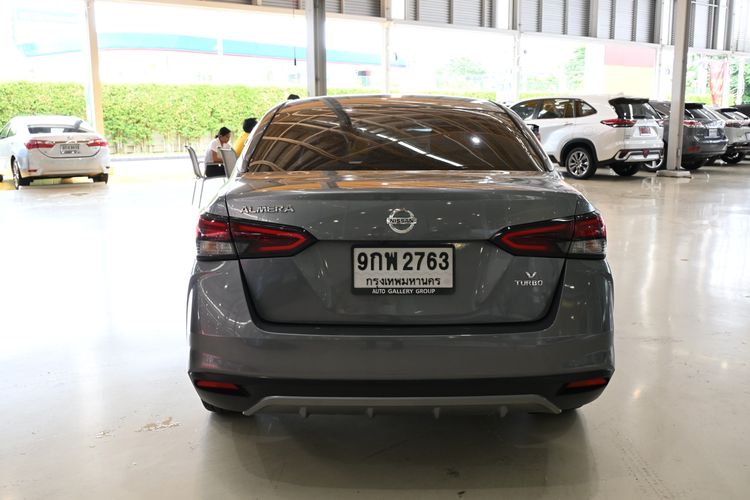 Nissan Almera 2020 1.0 V Sedan เบนซิน ไม่ติดแก๊ส เกียร์อัตโนมัติ เทา รูปที่ 4