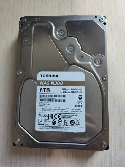 ฮาร์ดดิสก์ ขนาด 3.5 นิ้ว ความจุ 2 TB 4 TB 6 TB 8 TB รูปที่ 4