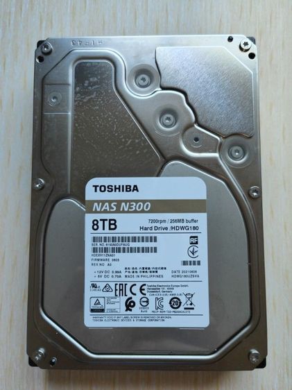 ฮาร์ดดิสก์ ขนาด 3.5 นิ้ว ความจุ 2 TB 4 TB 6 TB 8 TB รูปที่ 10