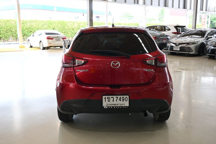 Mazda Mazda 2 2018 1.3 Sports Sedan เบนซิน ไม่ติดแก๊ส เกียร์อัตโนมัติ แดง รูปที่ 4