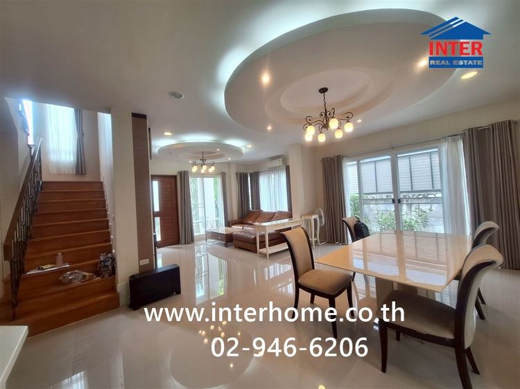 บ้านเดี่ยว 2 ชั้น 60.2 ตร.ว. หมู่บ้านบางกอกบูเลอวาร์ด เทพารักษ์ - วงแหวน ใกล้ตลาดมังกร ถนนเทพารักษ์ ถนนบานา-ตราด เมืองสมุทรปราการ  รูปที่ 4