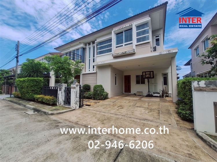 บ้านเดี่ยว 2 ชั้น 60.2 ตร.ว. หมู่บ้านบางกอกบูเลอวาร์ด เทพารักษ์ - วงแหวน ใกล้ตลาดมังกร ถนนเทพารักษ์ ถนนบานา-ตราด เมืองสมุทรปราการ  รูปที่ 2
