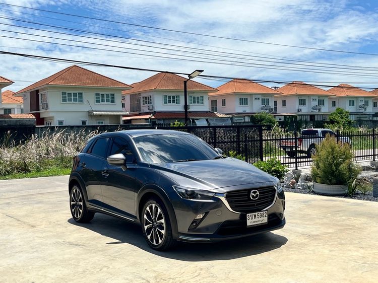 Mazda CX-3 2022 2.0 Comfort Sedan เบนซิน ไม่ติดแก๊ส เกียร์อัตโนมัติ เทา รูปที่ 3