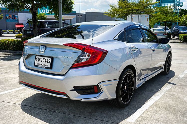 Honda Civic 2020 1.8 E i-VTEC Sedan เบนซิน ไม่ติดแก๊ส เกียร์อัตโนมัติ เทา รูปที่ 4