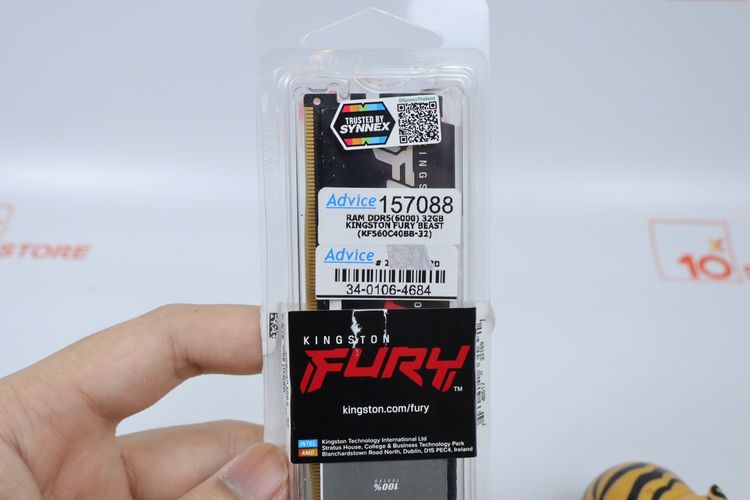 RAM 32GB (32GBx1) DDR5 Bus 6000MHz KINGSTON FURY BEAST รูปที่ 7