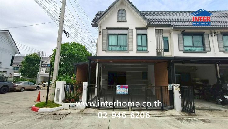 ทาวน์เฮ้าส์ 2 ชั้น 23.7 ตร.ว. หมู่บ้านโมดิวิลล่า ราชพฤกษ์-ติวานนท์345 ใกล้แยกบางคูวัด ถนน345 (ราชพฤกษ์-ติวานนท์) ถนนราชพฤกษ์ เมืองปทุมธานี 