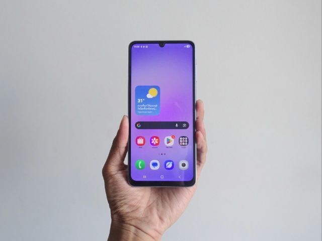 Samsung Galaxy A07 4G สี ม่วง Light Violet 