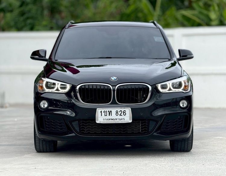 BMW X1 2019 2.0 sDrive20d M Sport Utility-car ดีเซล ไม่ติดแก๊ส เกียร์อัตโนมัติ ดำ รูปที่ 2