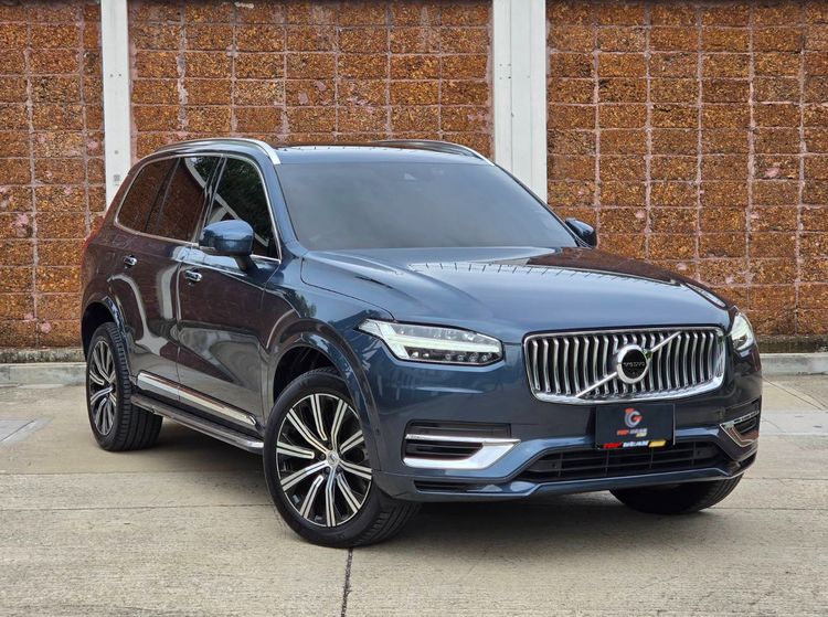 รถ Volvo XC90 2.0 T8 Inscription 4WD สี น้ำเงิน
