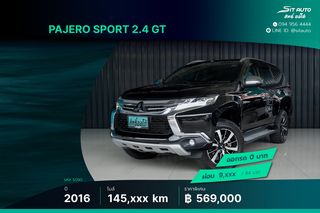 2016 Mitsubishi Pajero Sport 2.4 GT AT ดำ - รุ่นท็อป พึ่งเช็คระยะ รถครอบครัว 7ที่นั่ง ปาเจโร่ SUV PPV รถบ้าน เจ้าของขายเอง ฟรีดาวน์