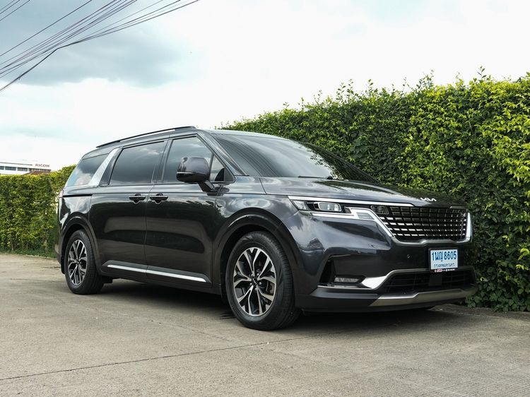 Kia Grand Carnival 2022 2.2 SXL Utility-car ดีเซล ไม่ติดแก๊ส เกียร์อัตโนมัติ เทา รูปที่ 3