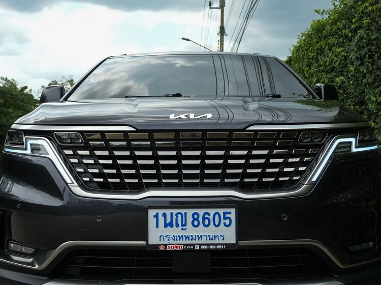 Kia Grand Carnival 2022 2.2 SXL Utility-car ดีเซล ไม่ติดแก๊ส เกียร์อัตโนมัติ เทา รูปที่ 2