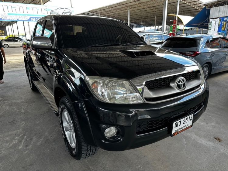 Toyota Hilux Vigo 2009 3.0 G 4X4 VN Turbo Pickup ดีเซล ไม่ติดแก๊ส เกียร์อัตโนมัติ ดำ รูปที่ 2
