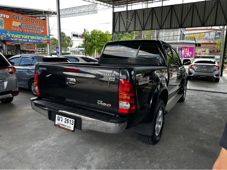 Toyota Hilux Vigo 2009 3.0 G 4X4 VN Turbo Pickup ดีเซล ไม่ติดแก๊ส เกียร์อัตโนมัติ ดำ รูปที่ 3