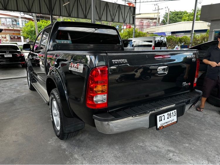 Toyota Hilux Vigo 2009 3.0 G 4X4 VN Turbo Pickup ดีเซล ไม่ติดแก๊ส เกียร์อัตโนมัติ ดำ รูปที่ 4