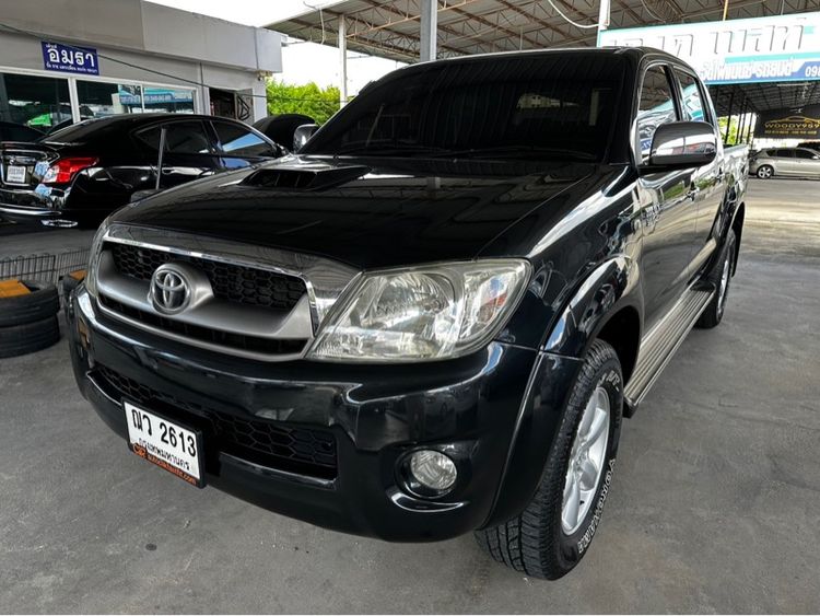 รถ Toyota Hilux Vigo 3.0 G 4X4 VN Turbo สี ดำ
