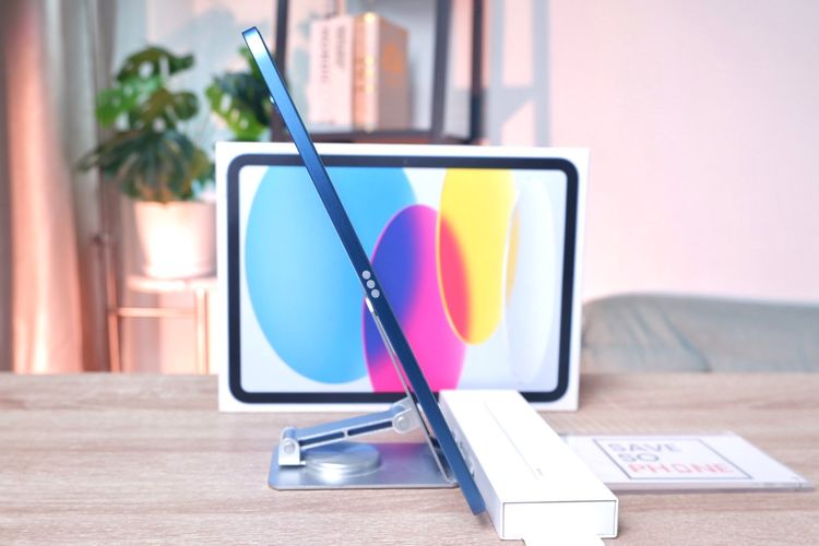 iPad Gen11 A16 128Gb Wi-Fi + A.Pencil (USB-C) สี Blue เครื่องสวย ราคาเพียง 12,500.- มีประกันร้าน 60 วัน รูปที่ 3