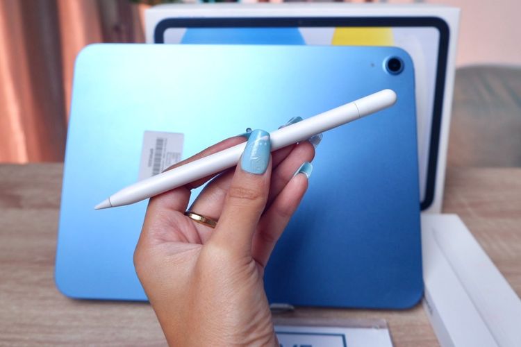 iPad Gen11 A16 128Gb Wi-Fi + A.Pencil (USB-C) สี Blue เครื่องสวย ราคาเพียง 12,500.- มีประกันร้าน 60 วัน รูปที่ 9
