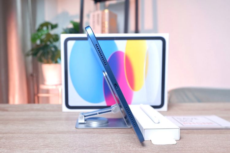 iPad Gen11 A16 128Gb Wi-Fi + A.Pencil (USB-C) สี Blue เครื่องสวย ราคาเพียง 12,500.- มีประกันร้าน 60 วัน รูปที่ 6