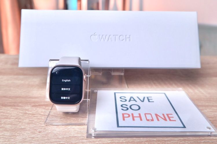 อื่นๆ โรสโกลด์ Apple Watch Series 11 42 mm. GPS สี RoseGold เครื่องสวย ราคาเพียง 8,900.- มีประกันร้าน 60วัน