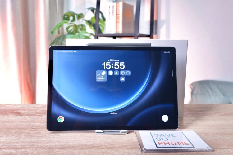 Galaxy Tab S9 FE+ 5G 8+128GB สี Gray เครื่องสวย ราคาเพียง 9,900.- มีประกันร้าน 60 วัน รูปที่ 2
