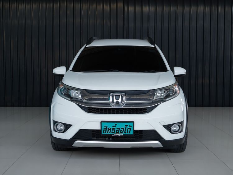 Honda BR-V 2019 1.5 SV Utility-car เบนซิน ไม่ติดแก๊ส เกียร์อัตโนมัติ ขาว รูปที่ 2