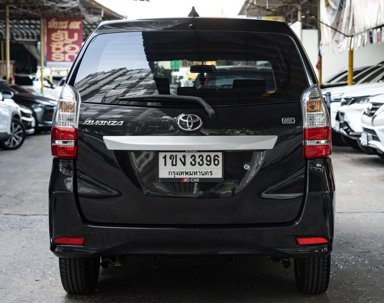 Toyota Avanza 2020 1.5 E Utility-car เบนซิน ไม่ติดแก๊ส เกียร์อัตโนมัติ ดำ รูปที่ 4
