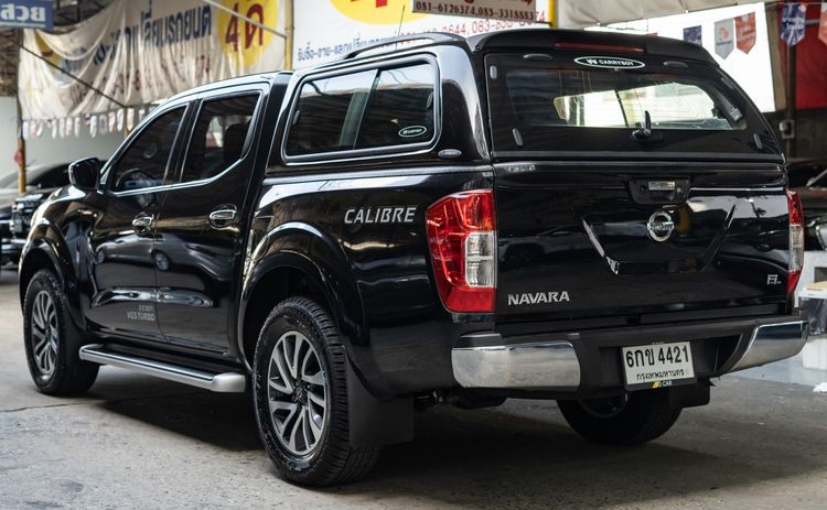 Nissan Navara 2017 2.5 Calibre EL Pickup ดีเซล ไม่ติดแก๊ส เกียร์อัตโนมัติ ดำ รูปที่ 3