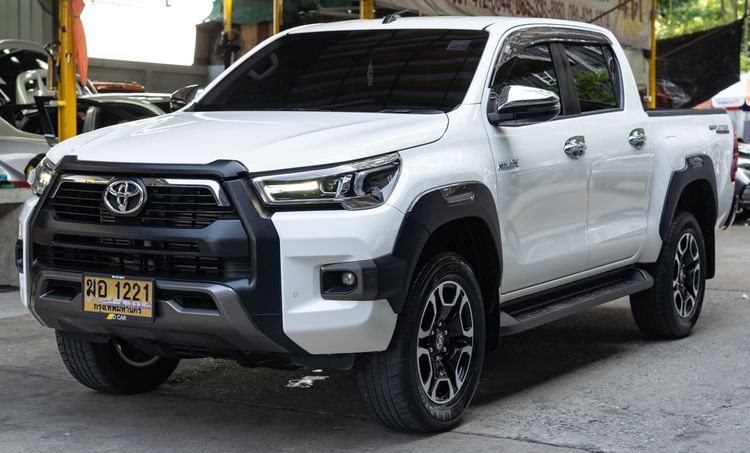 Toyota Hilux Revo 2023 2.4 Prerunner Mid Pickup ดีเซล ไม่ติดแก๊ส เกียร์อัตโนมัติ ขาว รูปที่ 2