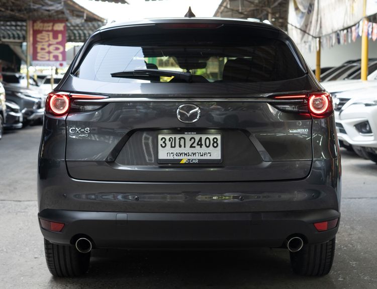 Mazda CX-8 2022 2.2 XDL Exclusive 4WD Utility-car ดีเซล ไม่ติดแก๊ส เกียร์อัตโนมัติ เทา รูปที่ 4