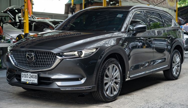 Mazda CX-8 2022 2.2 XDL Exclusive 4WD Utility-car ดีเซล ไม่ติดแก๊ส เกียร์อัตโนมัติ เทา รูปที่ 2