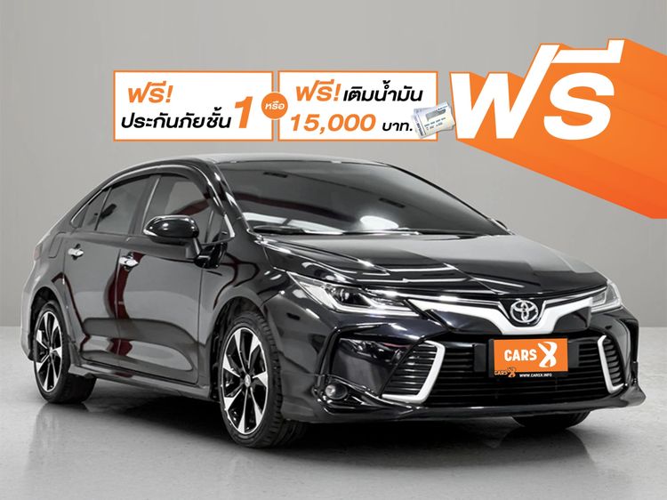 รถ Toyota Altis 1.8 GR Sport CVT สี ดำ
