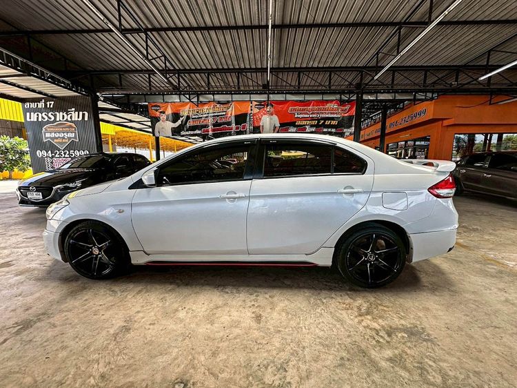 Suzuki Ciaz 2018 1.2 GL Sedan เบนซิน ไม่ติดแก๊ส เกียร์อัตโนมัติ ขาว รูปที่ 4