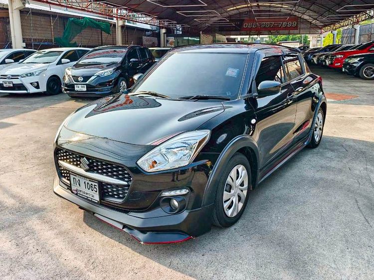 Suzuki Swift 2021 1.2 GL Plus Sedan เบนซิน ไม่ติดแก๊ส เกียร์อัตโนมัติ ดำ