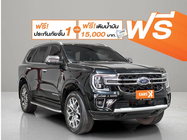 รถ Ford Everest 2.0 Titanium Plus 4WD สี ดำ