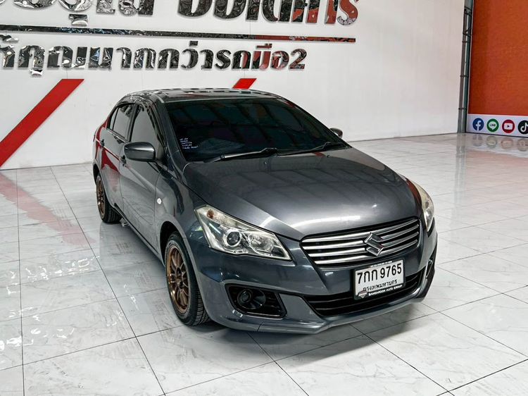 Suzuki Ciaz 2017 1.2 GL Sedan เบนซิน ไม่ติดแก๊ส เกียร์อัตโนมัติ เทา รูปที่ 3