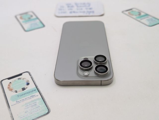 ขาย เทิร์น iPhone 15 Pro 128 GB Natural Model VC มีตัวเครื่องอย่างเดียว ไม่มีอุปกรณ์อื่น สุขภาพแบต 82 ขายตามสภาพ เพียง 15,990 บาท ครับ  รูปที่ 4