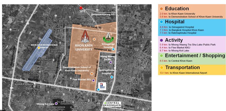 ขายที่ดิน ใกล้ ม.ขอนแก่น เพียง 2 กม.  รูปที่ 3