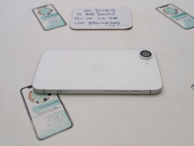 ขาย เทิร์น iPhone 16e 128 ศูนย์ไทย สภาพใหม่เอี่ยม อุปกรณ์ครบยกกล่อง สุขภาพแบต 100 ประกันยาว 7 เดือน เพียง 13,990 บาท ครับ 
 รูปที่ 7