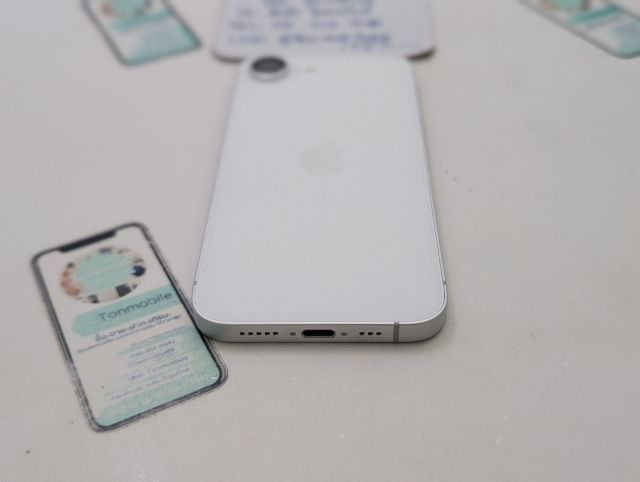 ขาย เทิร์น iPhone 16e 128 ศูนย์ไทย สภาพใหม่เอี่ยม อุปกรณ์ครบยกกล่อง สุขภาพแบต 100 ประกันยาว 7 เดือน เพียง 13,990 บาท ครับ 
 รูปที่ 8