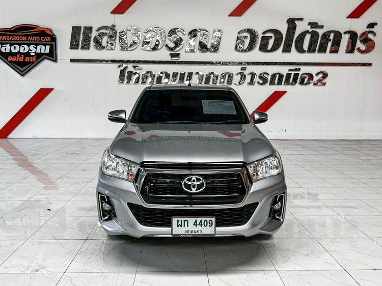 Toyota Hilux Revo 2019 2.4 Z Edition J Plus Pickup ดีเซล ไม่ติดแก๊ส เกียร์ธรรมดา เทา รูปที่ 2