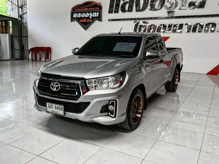 Toyota Hilux Revo 2019 2.4 Z Edition J Plus Pickup ดีเซล ไม่ติดแก๊ส เกียร์ธรรมดา เทา