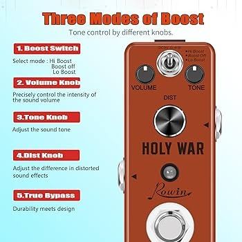 Rowin Holy War (High Gain Distortion) รูปที่ 6