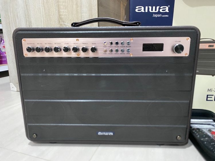 ลำโพงบลูทูธคาราโอเกะ AIWA MI-X800 Enigma Alpha เบสดีเสียงแน่นครบทุกรายละเอียด รูปที่ 5