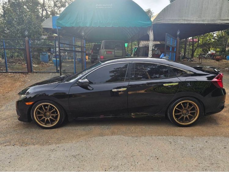 รถ Honda Civic 1.5 Turbo สี ดำ