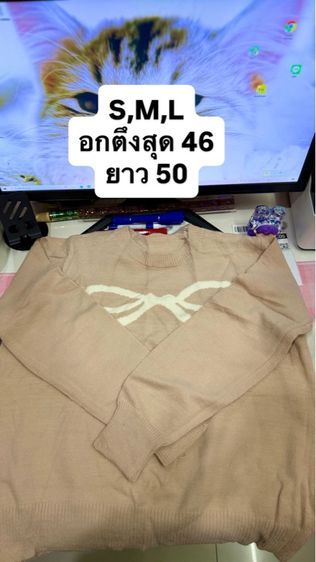 แขนยาวสเวตเตอร์แบบสวม